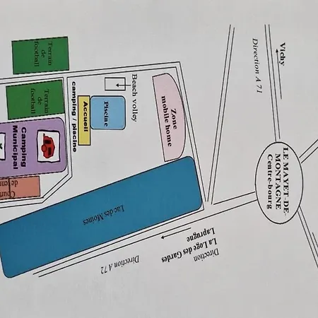 Kemping Mayet-de-montagne Le Mayet-de-Montagne